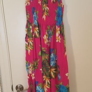 EUC Hawaiian print sundress